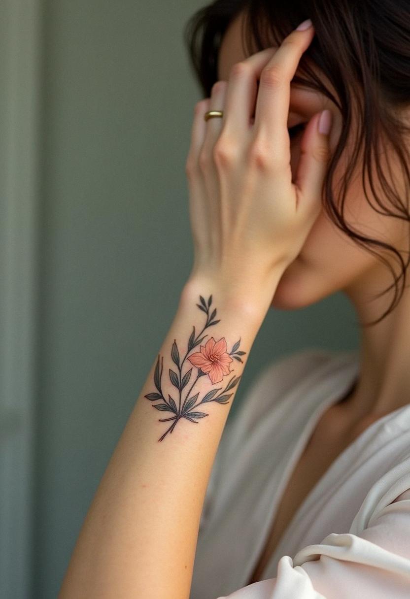 wrist tattoo for women