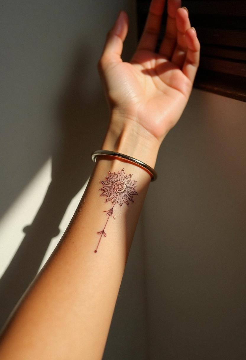 wrist tattoo for women
