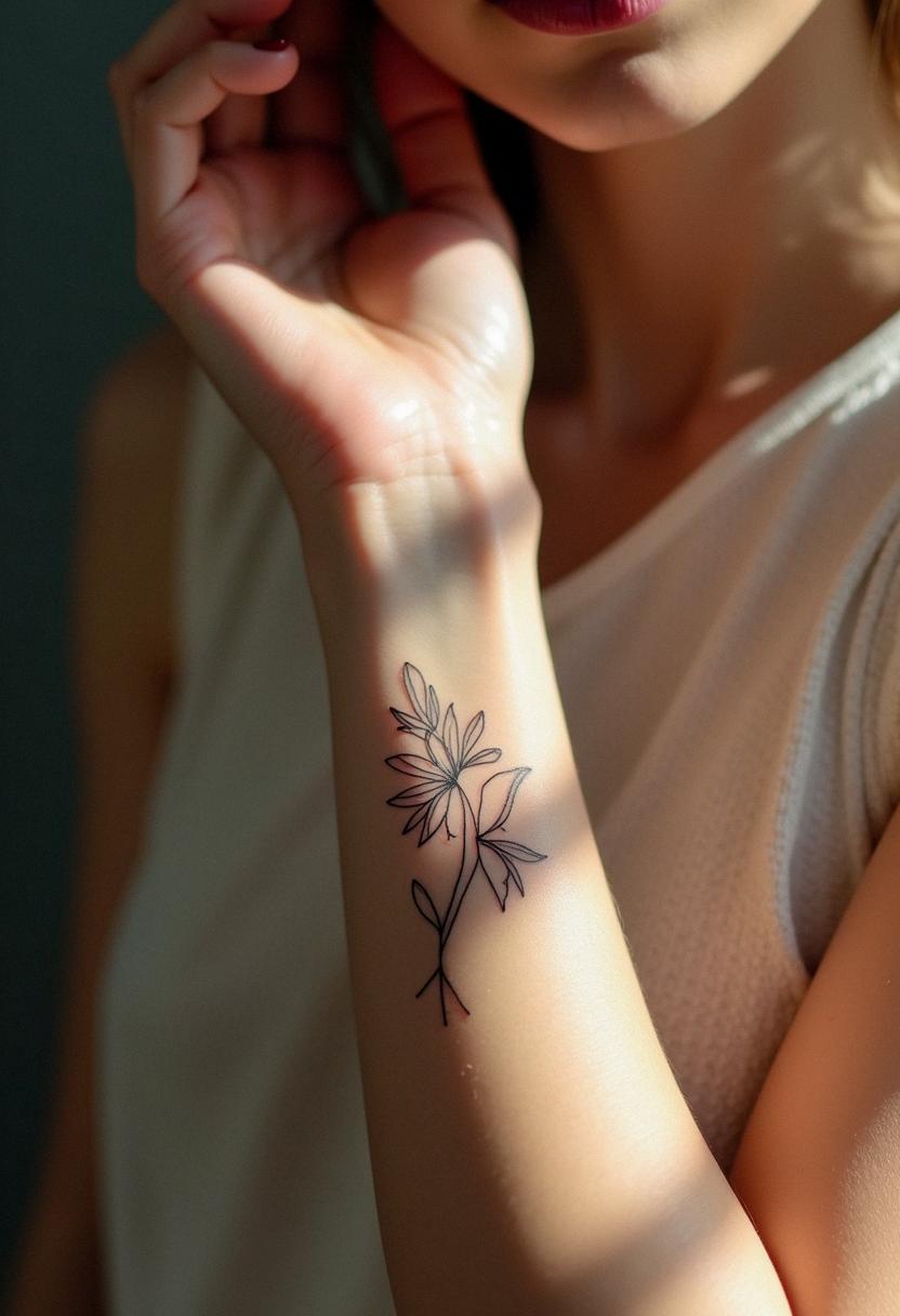 wrist tattoo for women