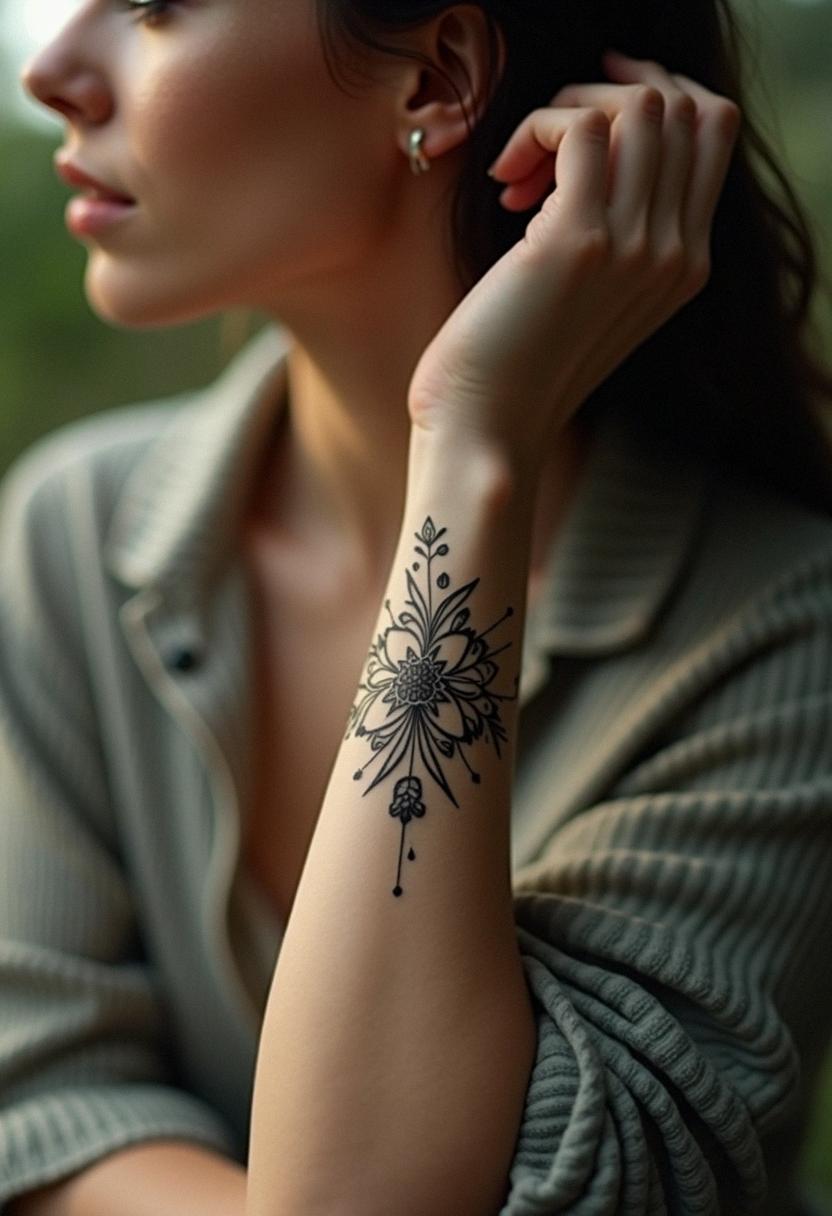 wrist tattoo for women