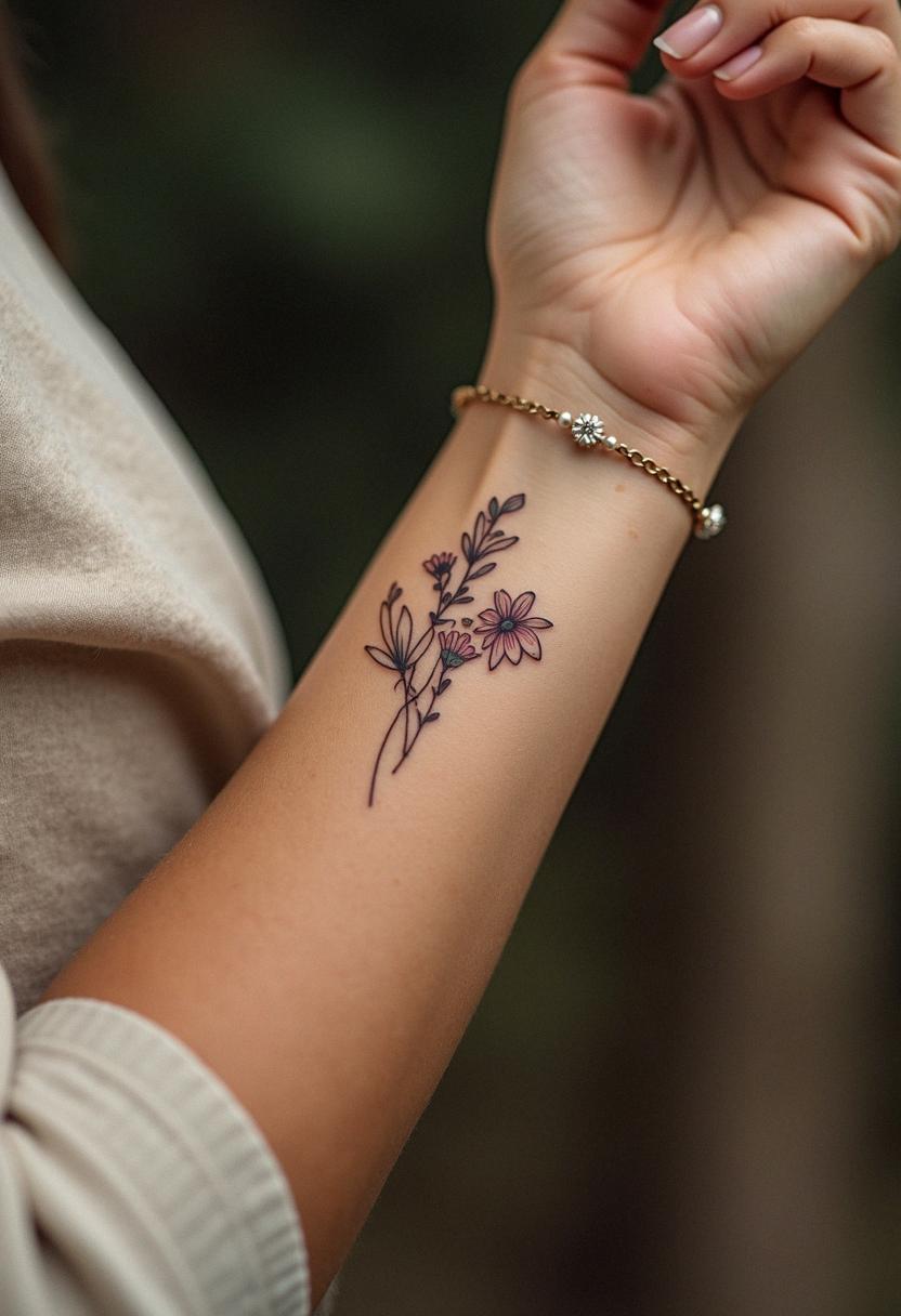 wrist tattoo for women