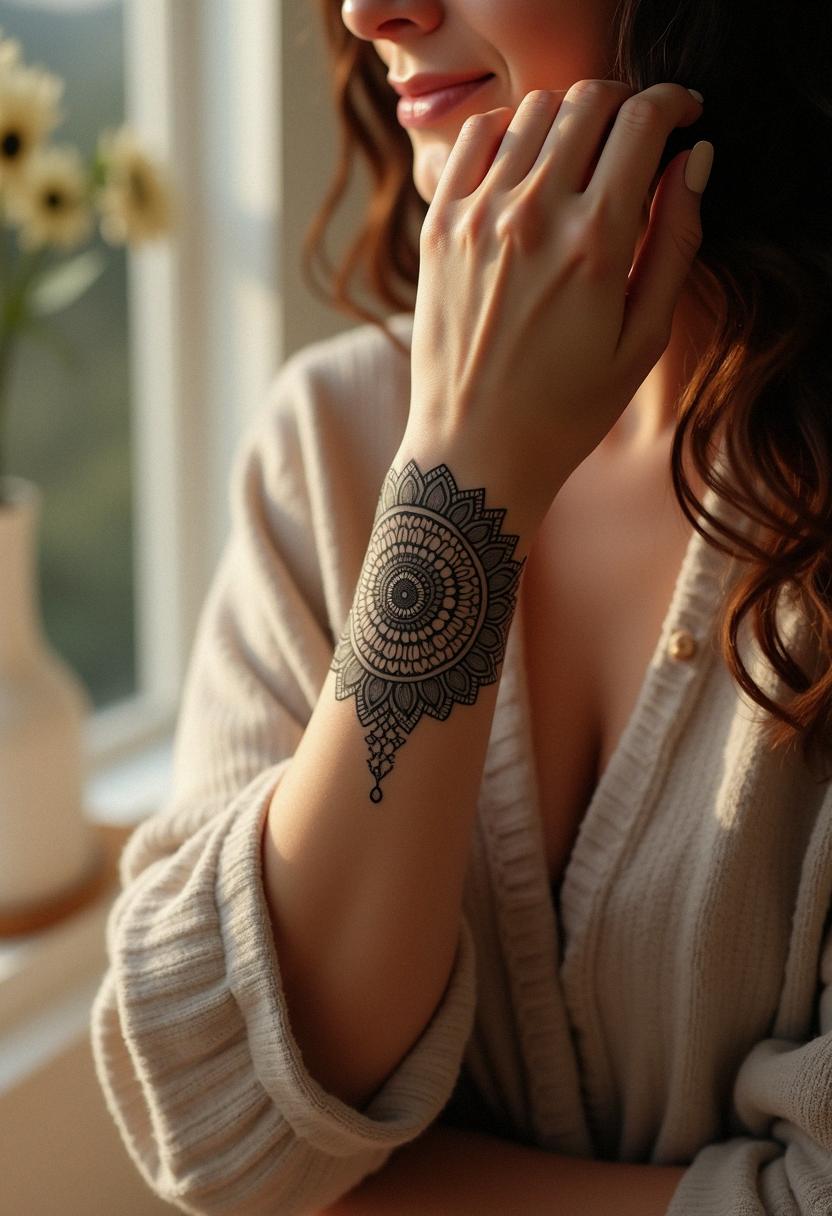 wrist tattoo for women