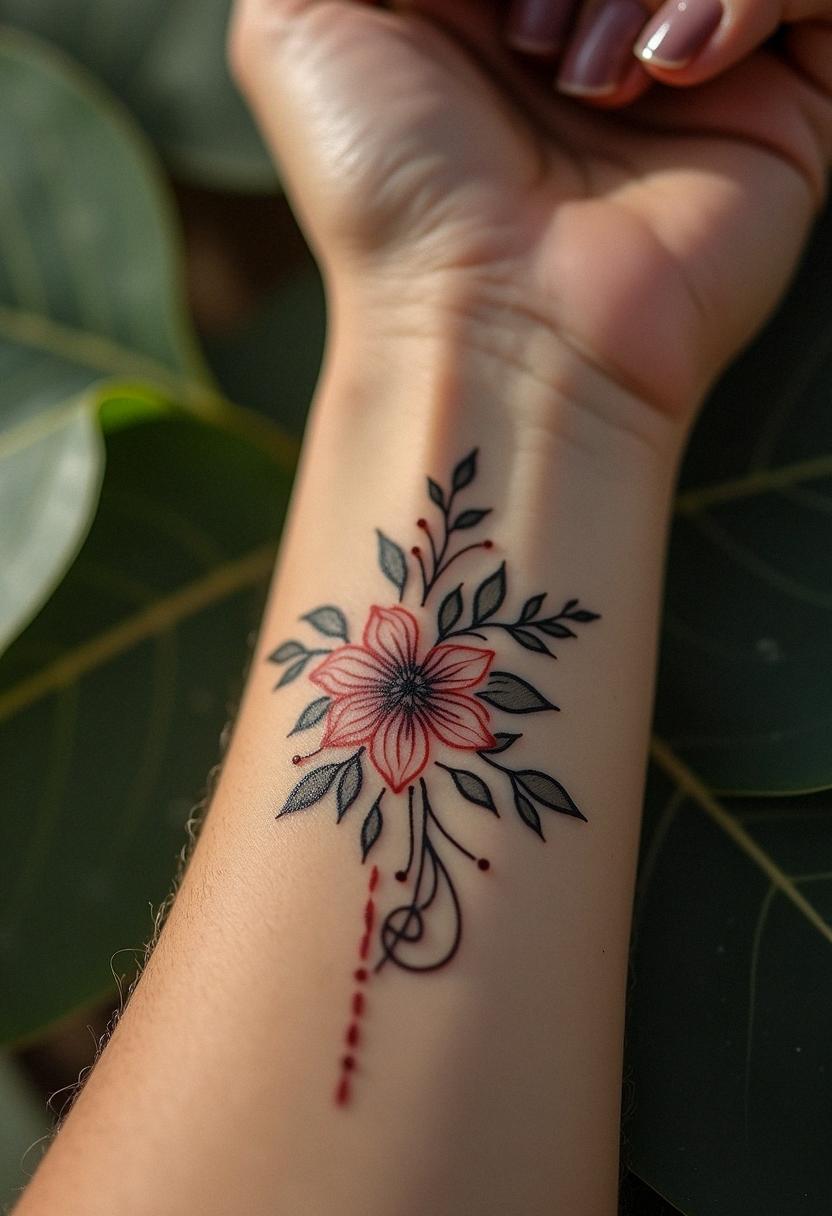 wrist tattoo for women