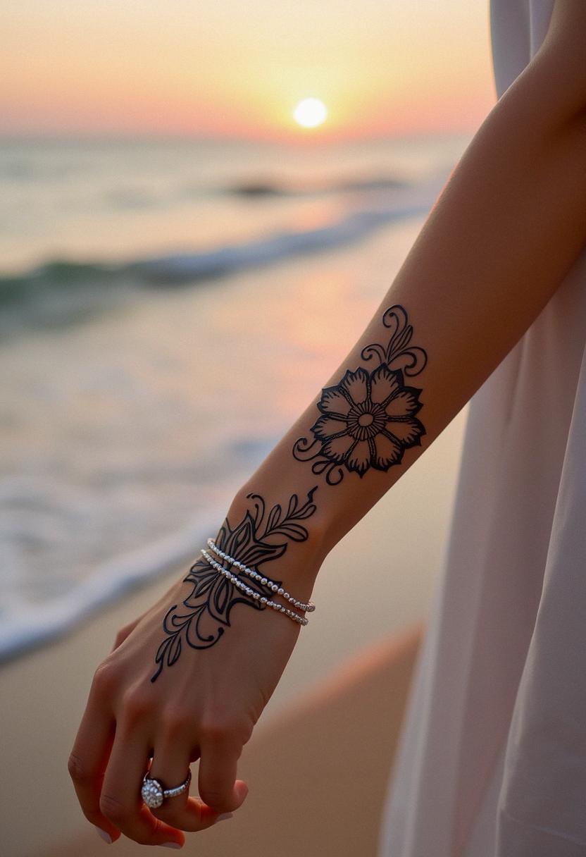 wrist tattoo for women