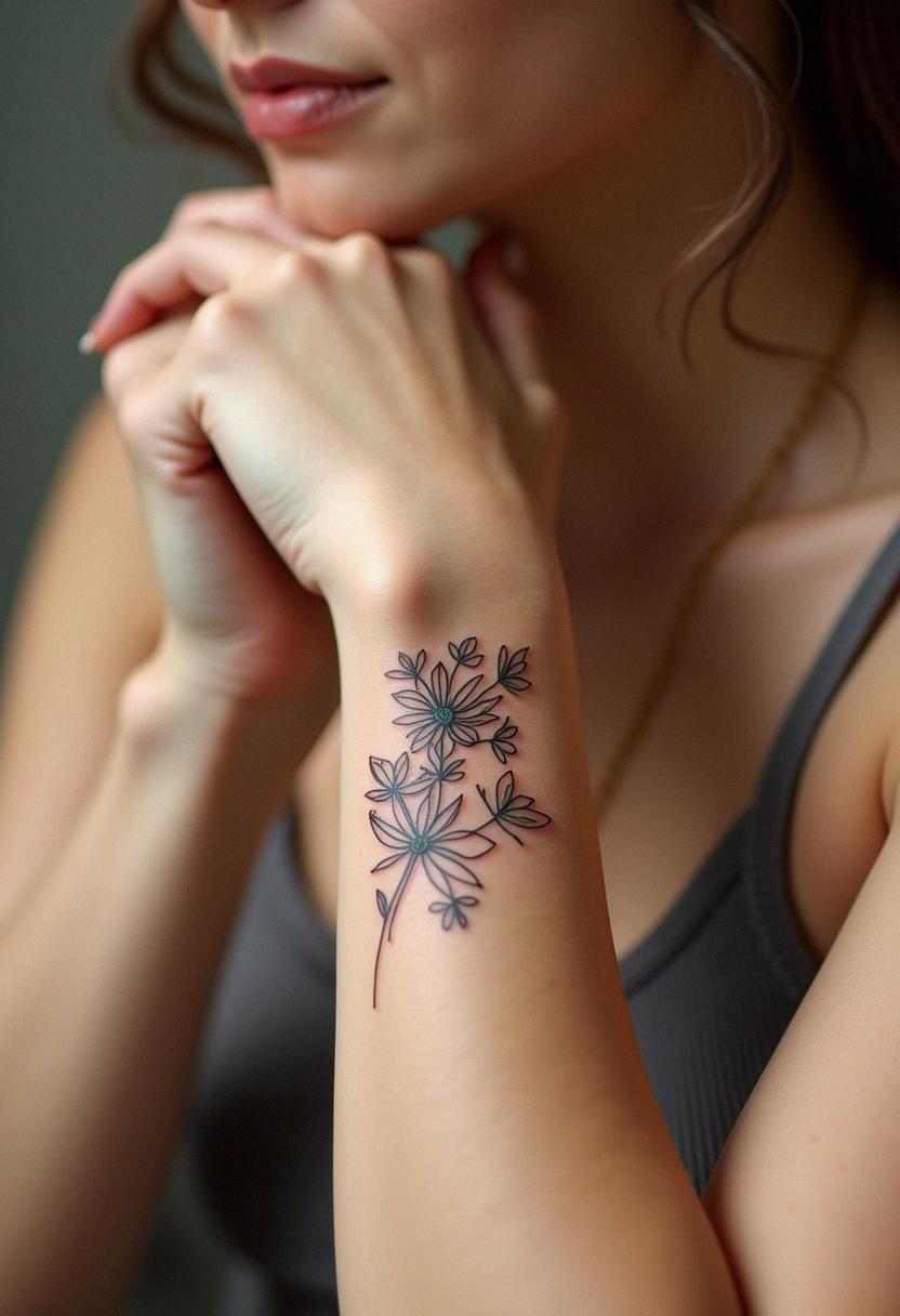 wrist tattoo for women