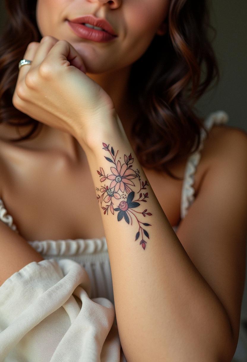 wrist tattoo for women