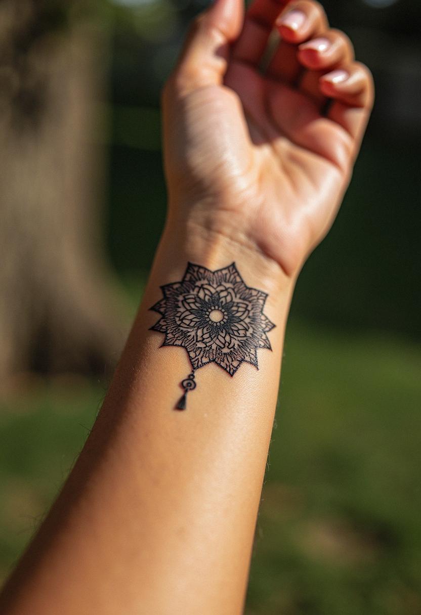 wrist tattoo for women