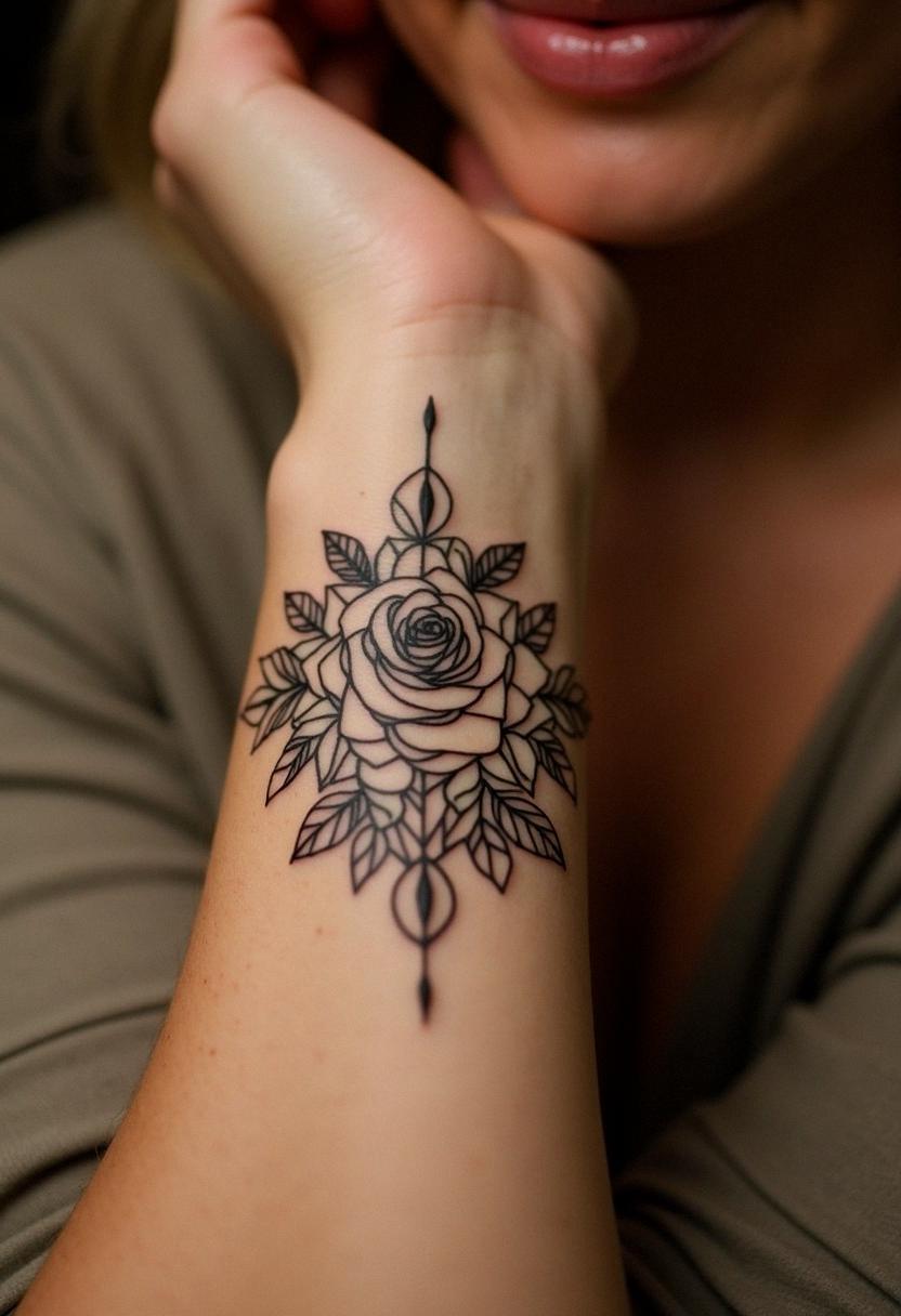 wrist tattoo for women