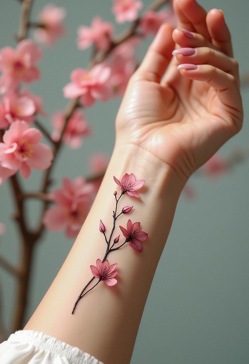 wrist tattoo for women